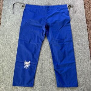 Gameness Gi Pants Men's A6 Brazilian Jiu-Jitsu Grappling Blue Bottom 50 X‎ 34